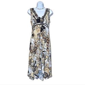 Lana Lee Handkerchief Hem Dress